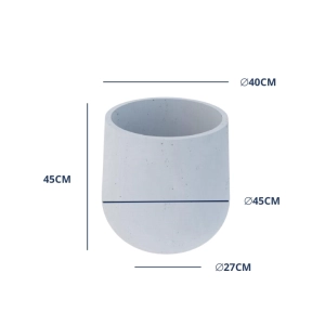 DONICA Betonowa 45x45cm Na Kwiaty